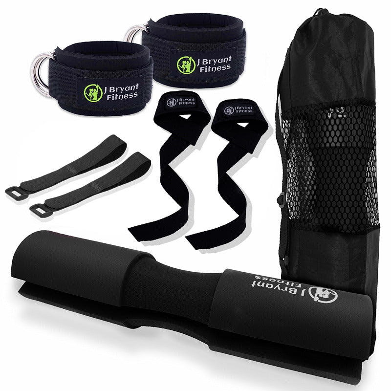Set de Almohadilla para Barra para Hip Thrust con Correa de Tobillo