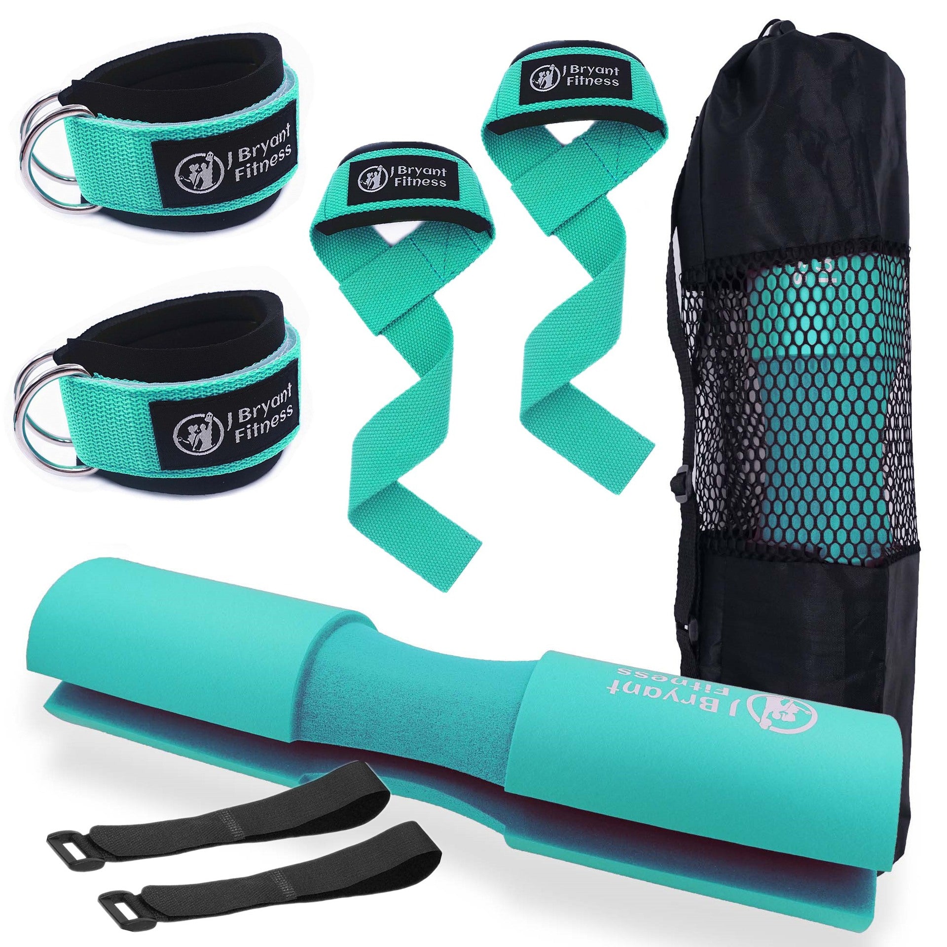Set de Almohadilla para Barra para Hip Thrust con Correa de Tobillo