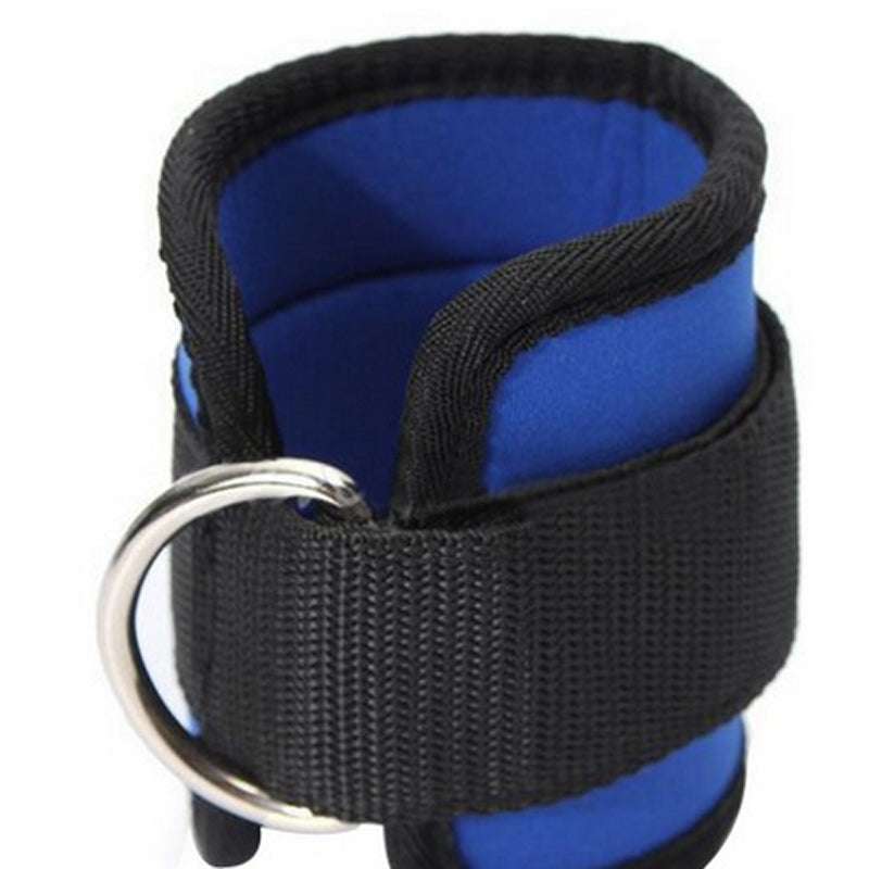 Anclaje de Tobillo con Anilla en D para Entrenamiento en Poleas de Gimnasio